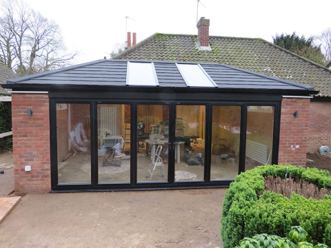 The cost of putting a solid roof on a conservatory